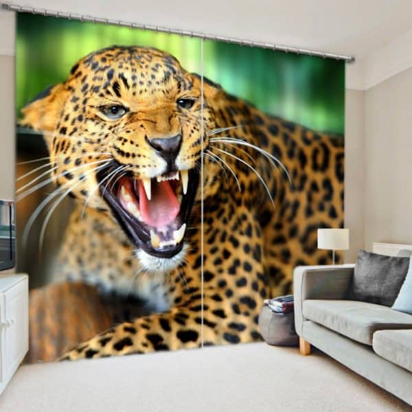 Cheetah foto gordijn