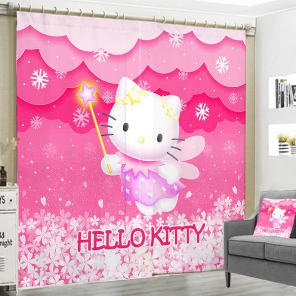 Hello Kitty gordijn