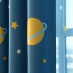 Planeten gordijn Kinderkamer