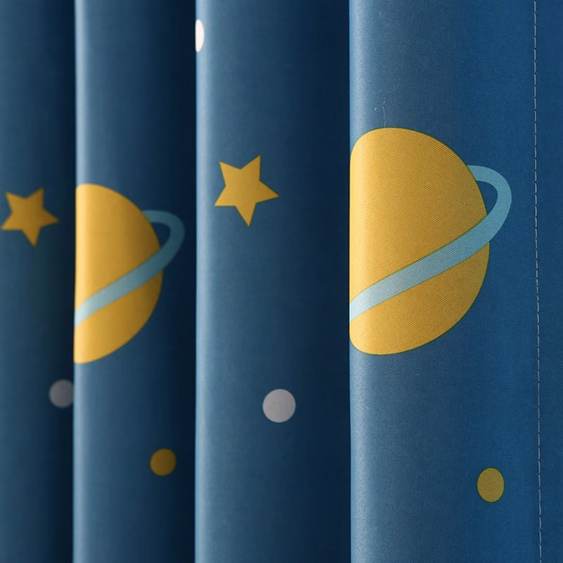 Planeten gordijnen