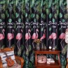 Flamingo gordijn
