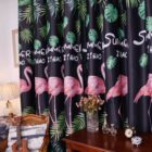Flamingo gordijn