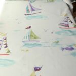 Zeilboot gordijn - leukekindergordijnen.nl