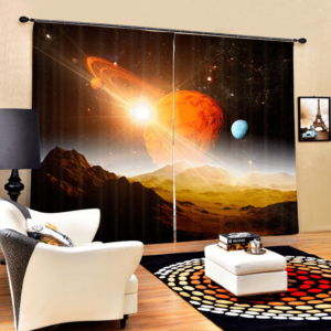 Planeten gordijn