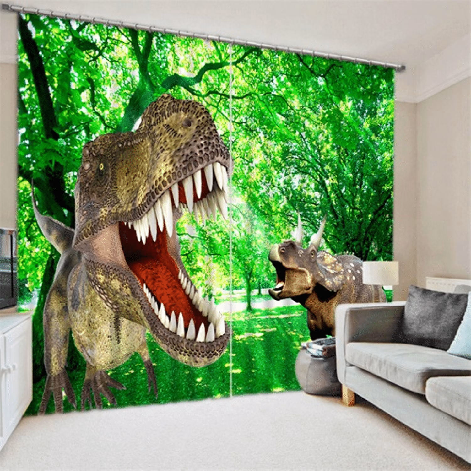 Dino gordijn