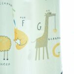 Dieren gordijn geel
