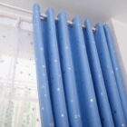 licht blauw sterren gordijn