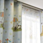 Giraffe gordijn