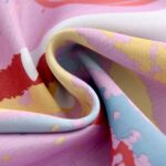 regenboog eenhoorn gordijn roze
