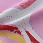 regenboog eenhoorn gordijn roze