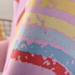 regenboog eenhoorn gordijn roze