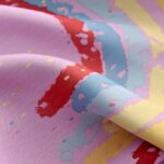 regenboog eenhoorn gordijn roze