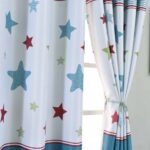 ster gordijnen blauw