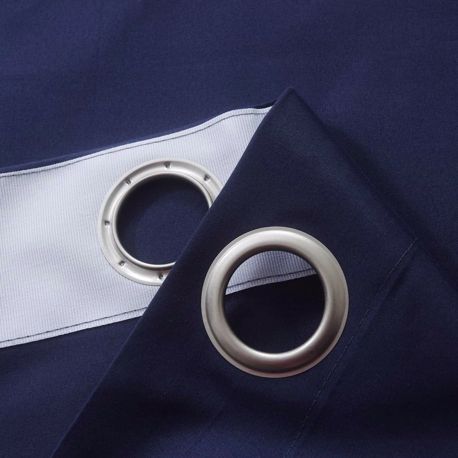 Verduisterings gordijnen 100% verduisterend blauw