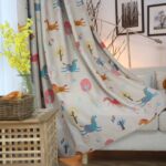 Paarden gordijn kleur taupe - Afbeelding 10