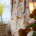 Paarden gordijn kleur taupe - Afbeelding 8