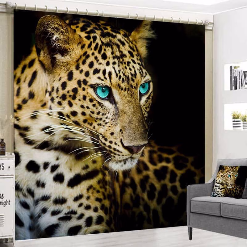 Cheetah foto gordijn