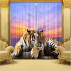 Tijger foto gordijn