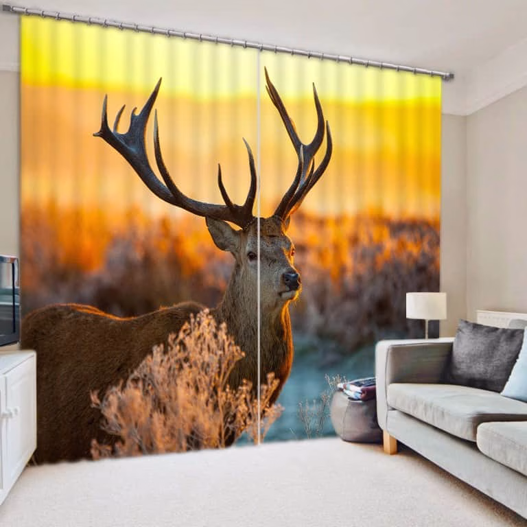 Eland foto gordijn