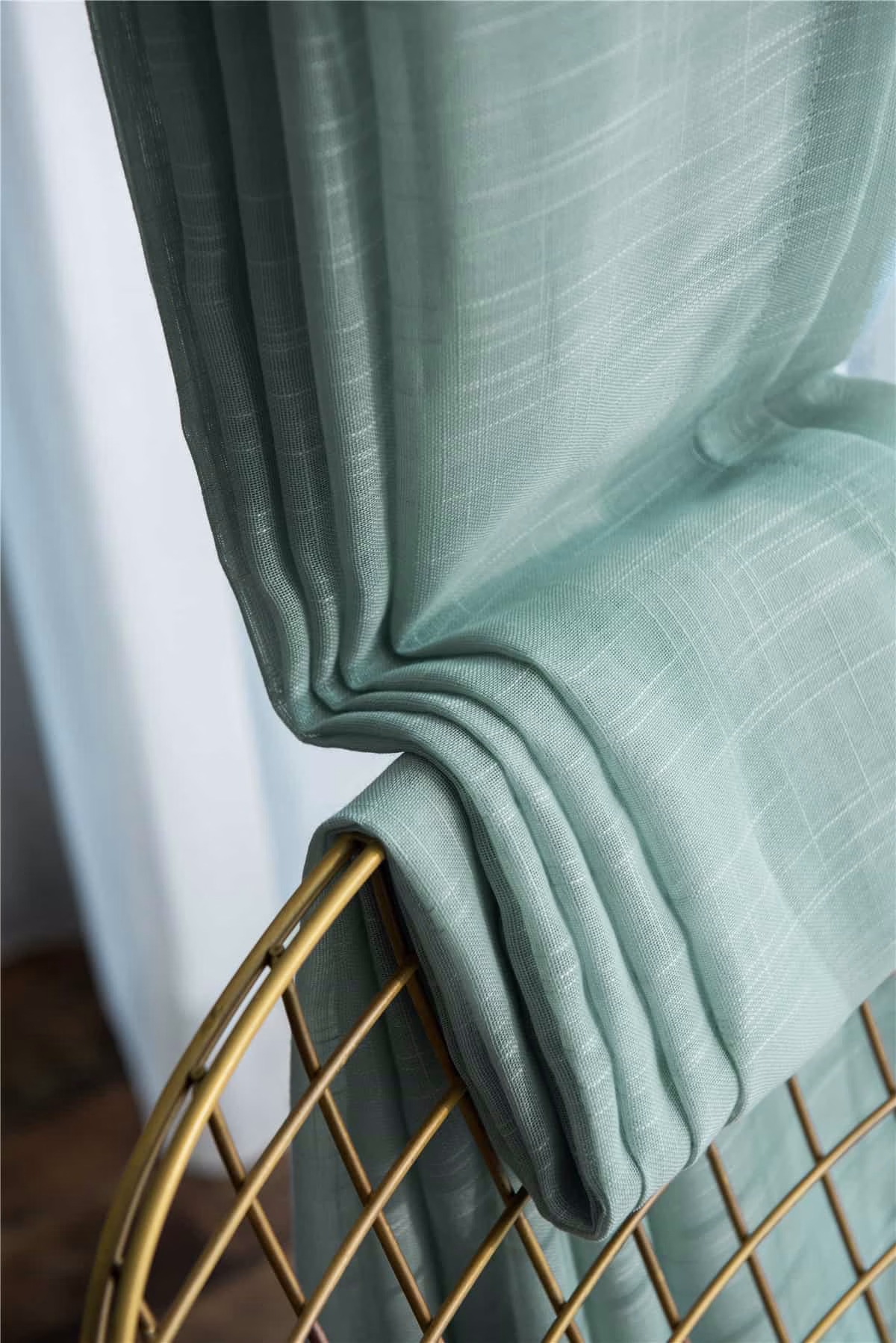 Turquoise vitrage
