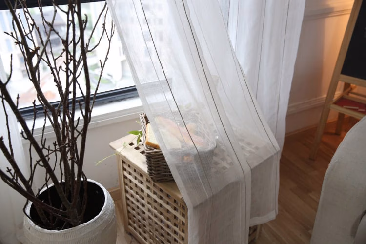 Vitrage verticaal strepen