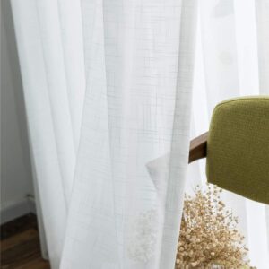 Witte vitrage