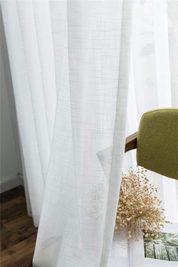 Witte vitrage