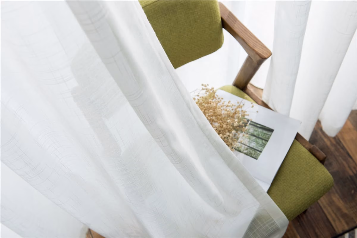 Witte vitrage