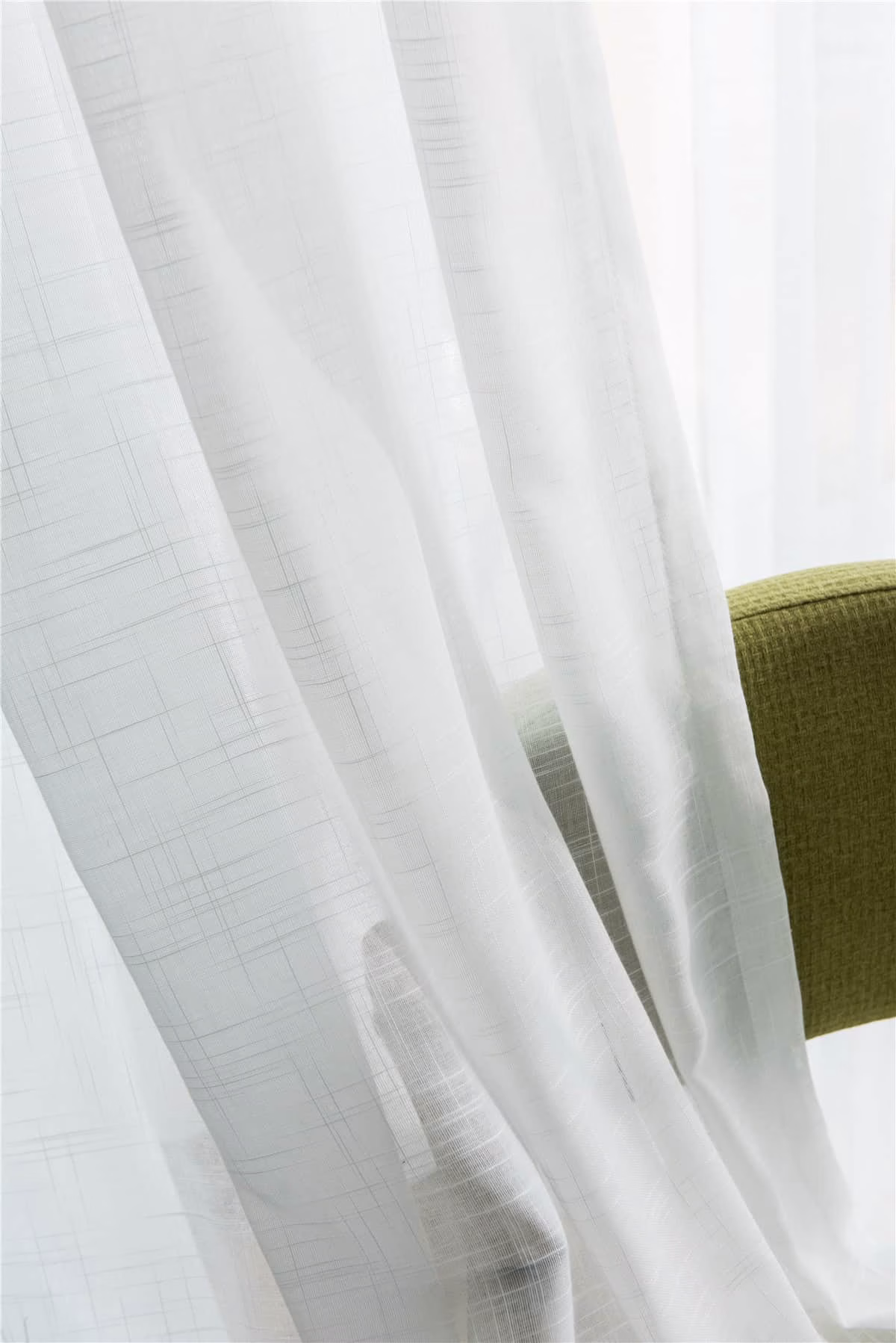 Witte vitrage