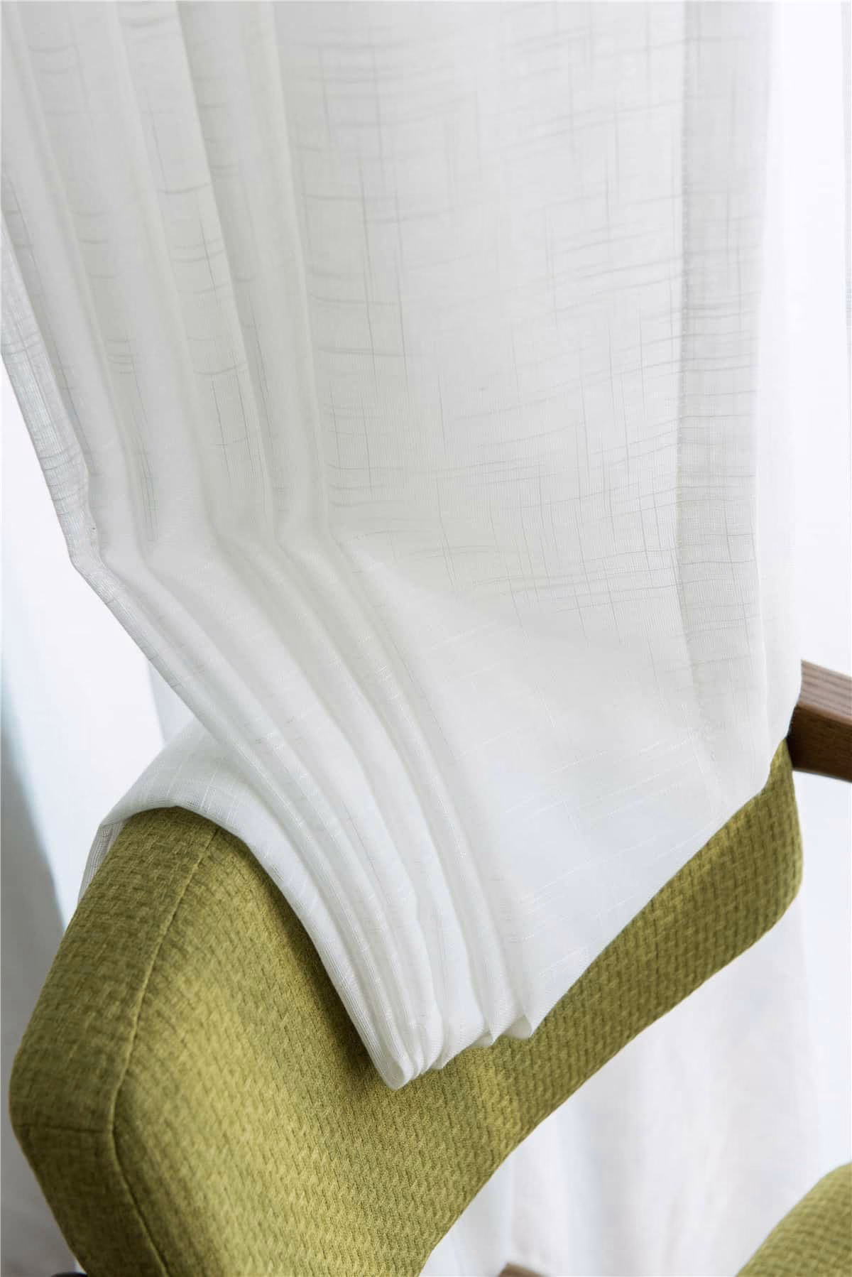 Witte vitrage