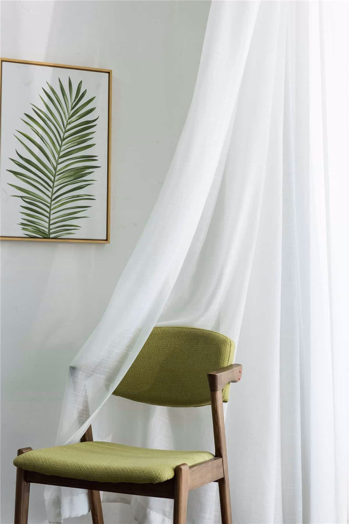 Witte vitrage