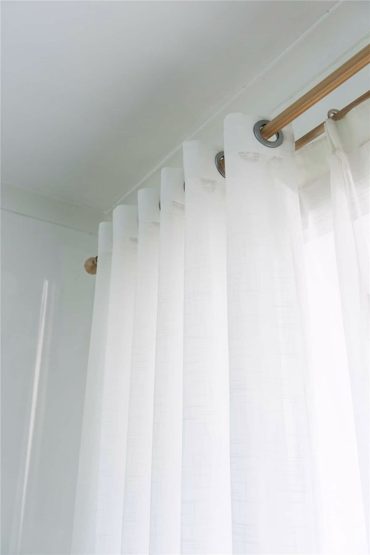 Witte vitrage