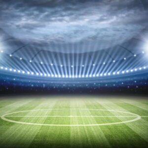 Voetbal stadion gordijn Leukekindergordijnen.nl