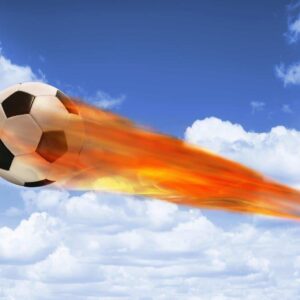 Voetbal gordijn leukekindergordijnen.nl