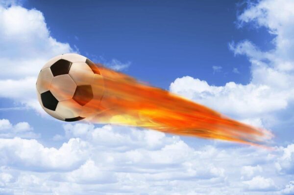 Voetbal gordijn leukekindergordijnen.nl