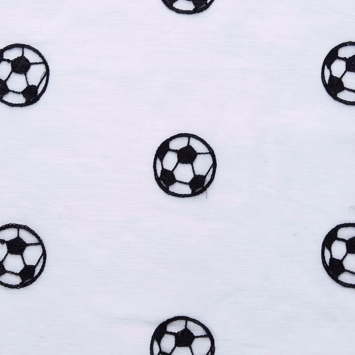 Voetbal vitrage & glasgordijn