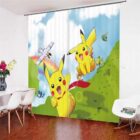 Pokemon Pikachu gordijnen