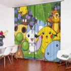 Pokemon Pikachu gordijnen