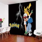 Pokemon Pikachu gordijnen