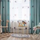 Vliegtuig gordijnen kinderkamer