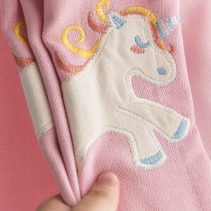 Eenhoorn Roze - leukekindergordijnen.nl