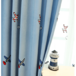 Vliegtuig gordijnen blauw - Afbeelding 13