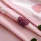 Hartjes gordijnen roze - Leukekindergordijnen.nl