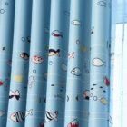 Vissen Gordijnen - Leukekindergordijnen.nl