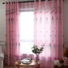 Bloemen Prinses Kleur Roze - Leukekindergordijn.nl