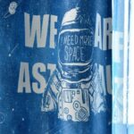 Astronaut gordijnen - Leukekindergordijnen.nl
