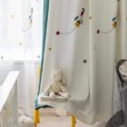 Raket wit - Leukekindergordijnen.nl
