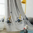 Graafmachine gordijnen