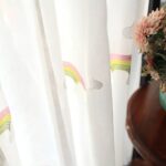 Regenboog Vitrage - Leukekindergordijnen