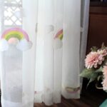 Regenboog Vitrage - Leukekindergordijnen